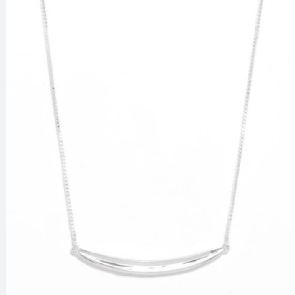 NWOT Jenny Bird Brooke Crescent Bar Necklace
